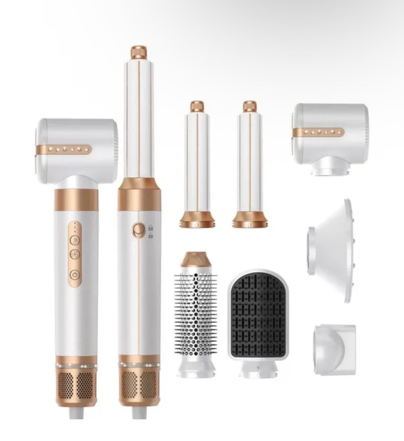 Brosse Soufflante 5-en-1 Keratin 3D PRO – Séchage & Coiffage Professionnel à Domicile